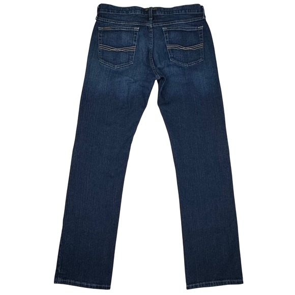 Ariat M7 Legacy Jeans Slim Fit Straight Leg Dark Wash Denim Mens 34x33 Western - Picture 2 of 15